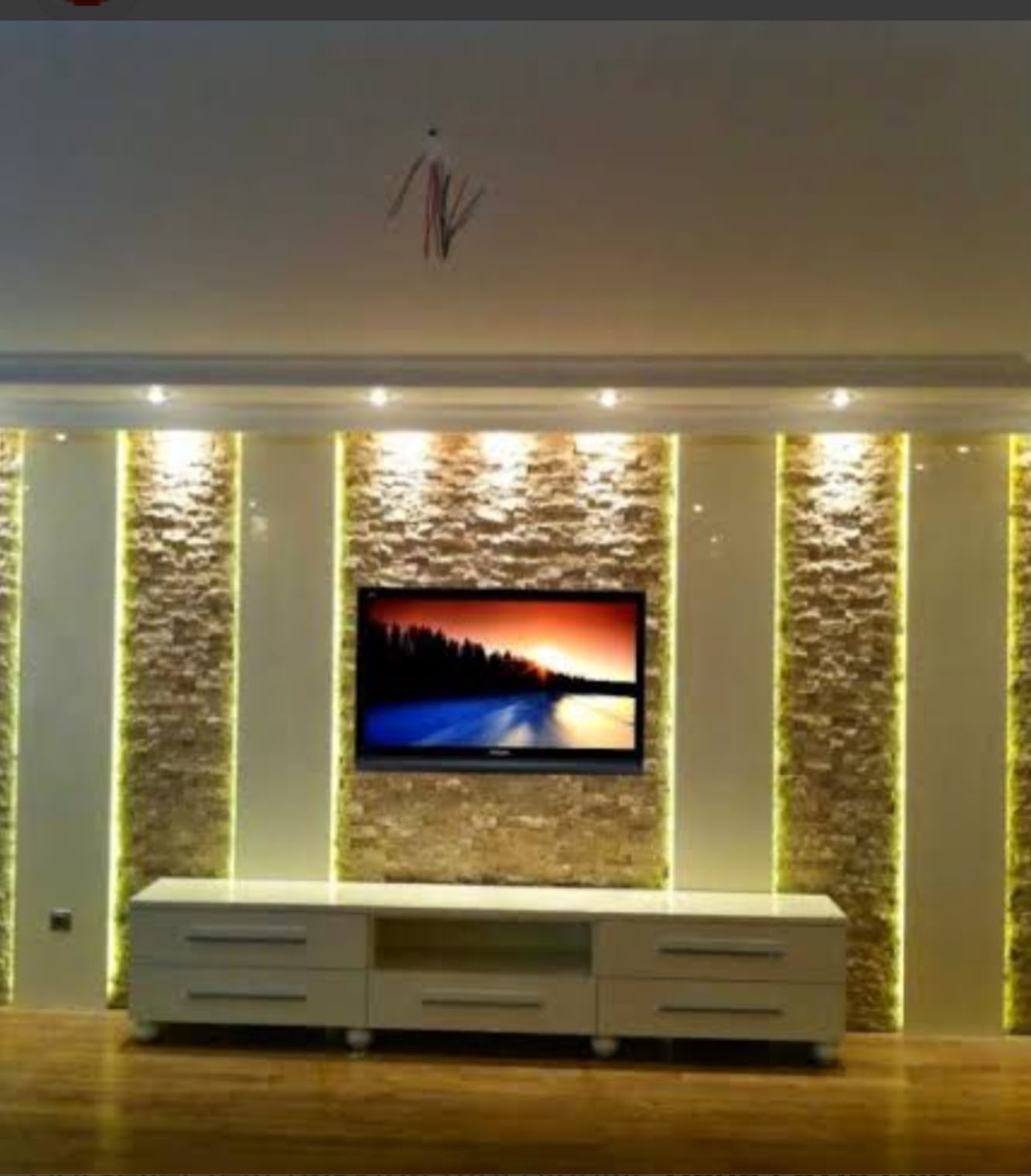 İnci Yapı Dekorasyon salon duvarı ve aydınlatma düzenlemesi 29